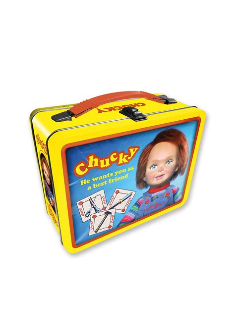 chucky metal lunch box|Chucky Fun Box .